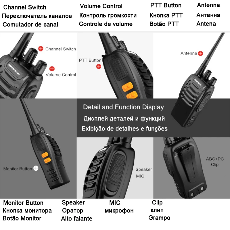 baofeng bf 888s 888 для рация автомобильная портативная cb рации ham радиостанция трансивер