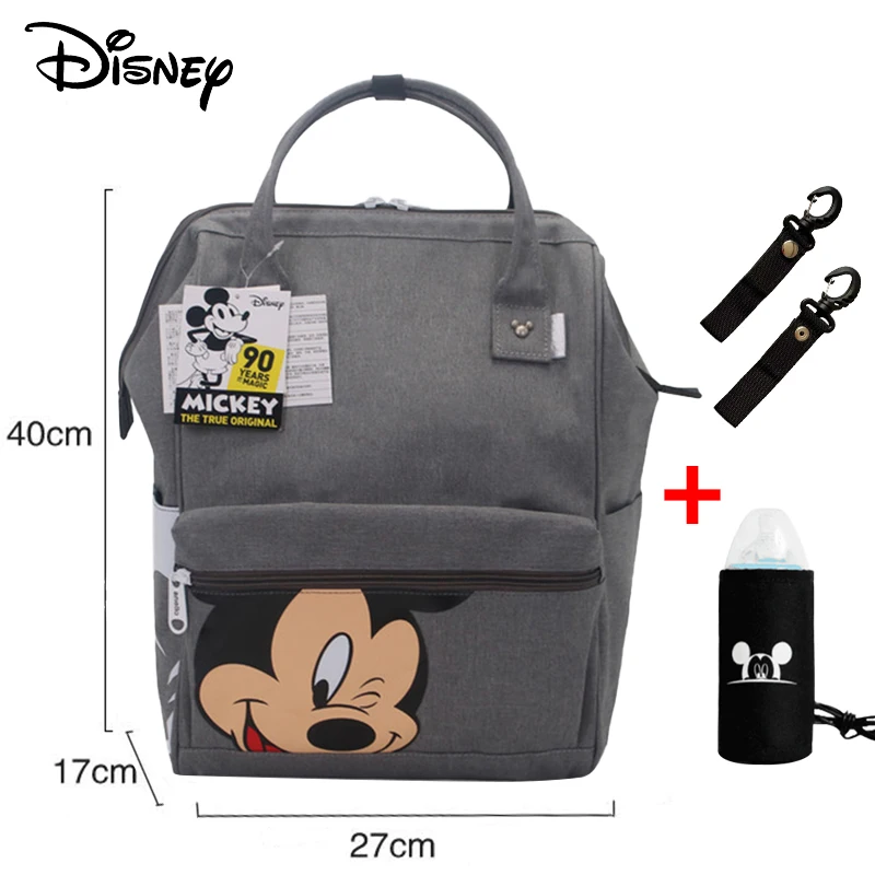 Сумка для подгузников disney, рюкзак, детские сумки для мам, мокрая сумка, модный органайзер для подгузников для мам, органайзер для подгузников с Микки Маусом, дорожная коляска - Цвет: 8