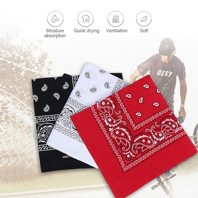 Повязка-Балаклава Женская квадратная с принтом 1/3 шт. | Спорт и развлечения