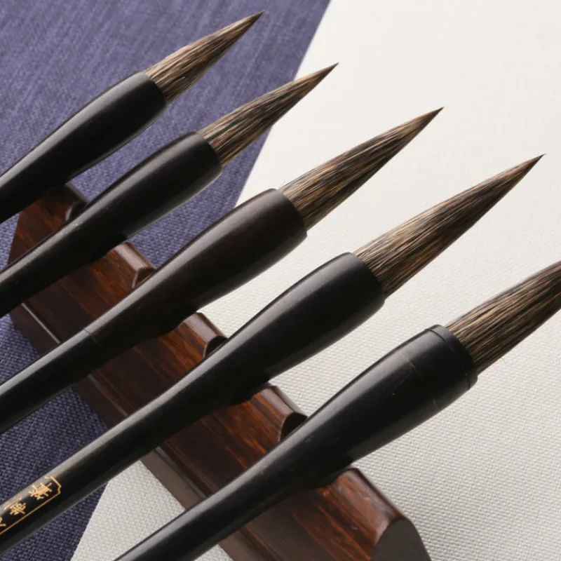 Кисть для каллиграфии из камня барсука волос 5 шт. обычная кисть рисования