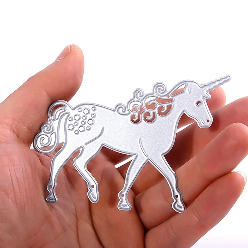 Форма для резки единорога самостоятельного скрапбукинга декоративных бумажных