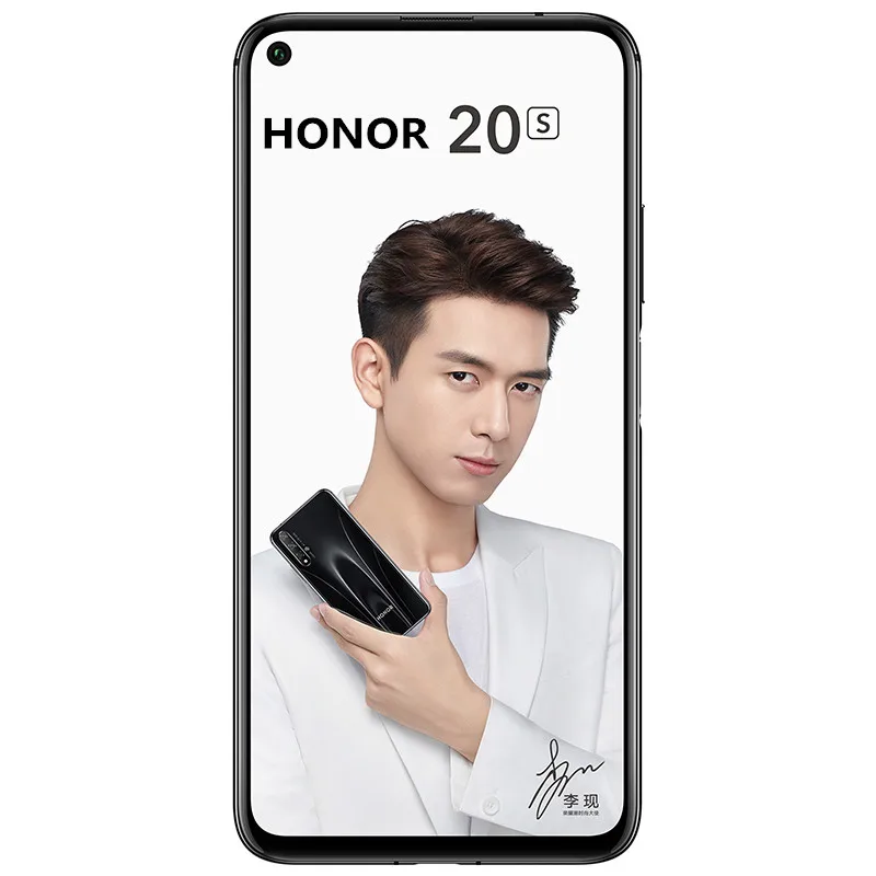 Honor 20 s 20 s смартфон Kirin 810 Восьмиядерный 6,26 дюймовый полноэкранный 48MP три камеры 3750 мАч GPU Turbo мобильный телефон