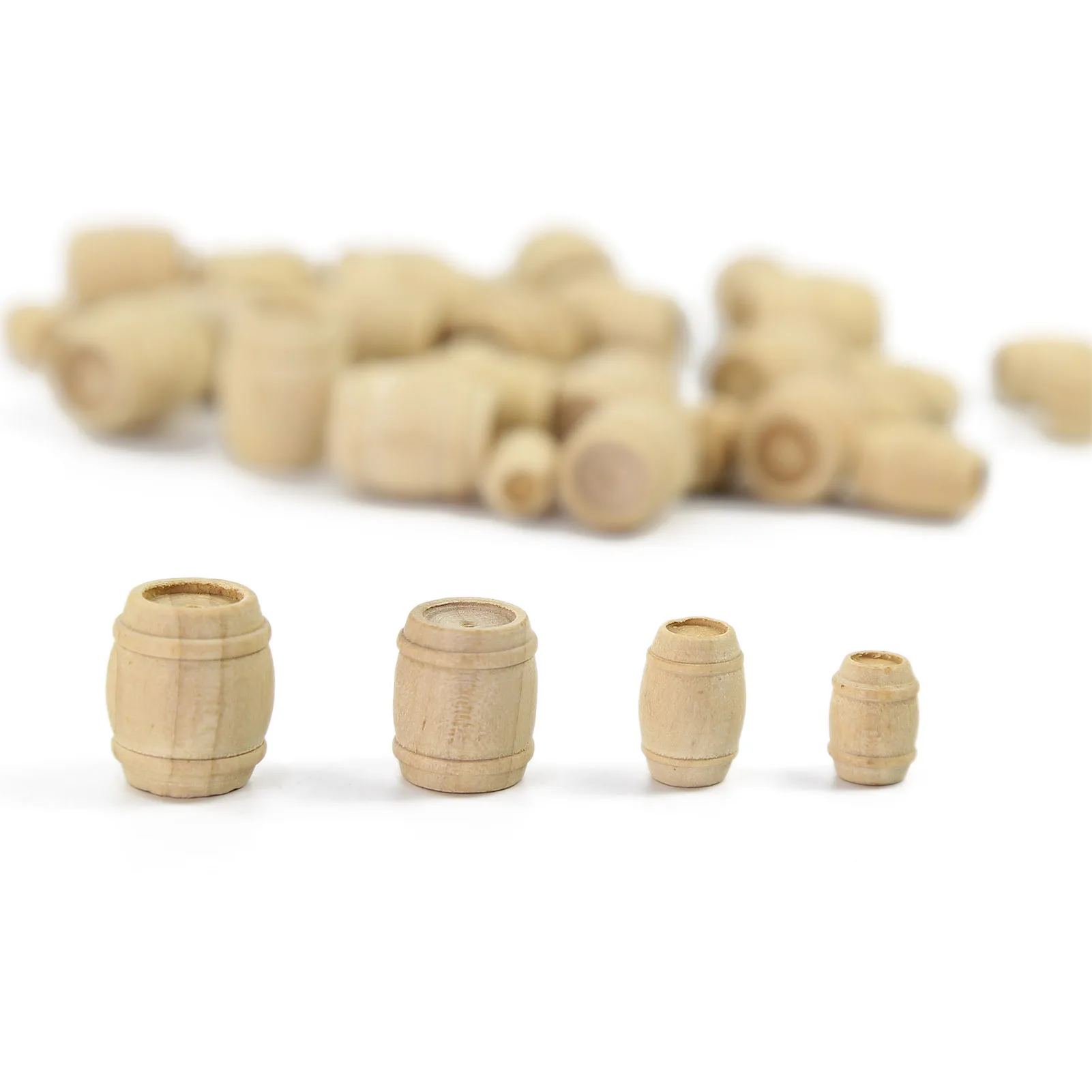 Ho Oo Scale 1:87 Scale Wooden Barrels Cask Bucket