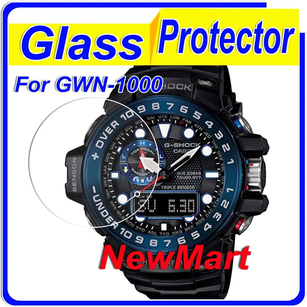 

3Pcs Glass For GWN-1000 GWN-Q1000 GN-1000 GWN-Q1000 GPW-1000 GPW-2000 Tempered Protector For Casio