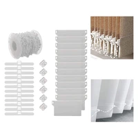 home decor bracket vertical blind accessories plastic bottom chain connectors top hangers 89mm weights slats cluth control ends