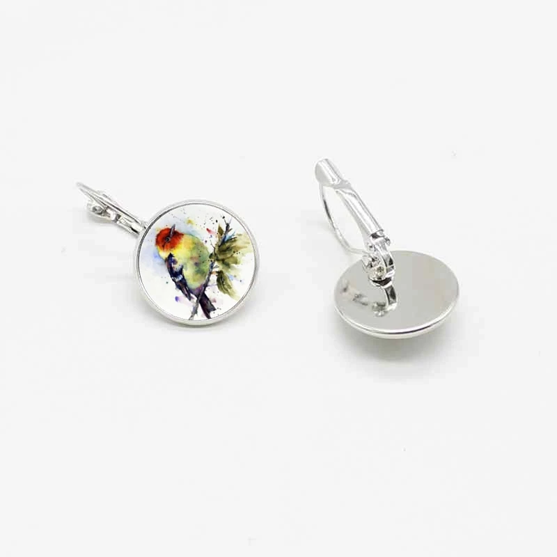 Новый творческий Китайский стиль Особенности птица синий и белый фарфор