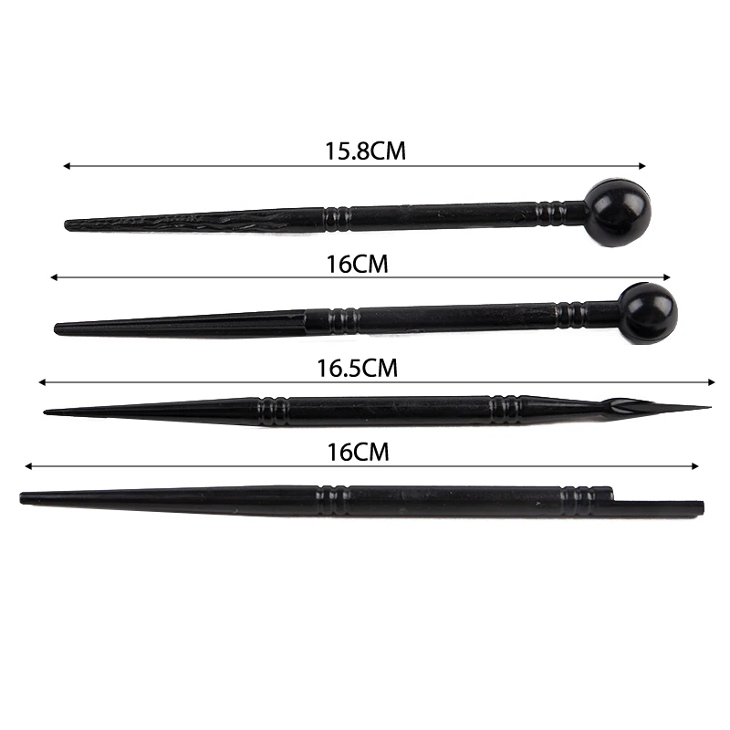 

4Pcs/Set Cake Carved Pen Cake Cut Pens Flower Modelling Tool Fondant Decorating Mold Tool Bakeware