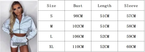 2020 женский спортивный костюм на молнии светоотражающие яркие женские куртки