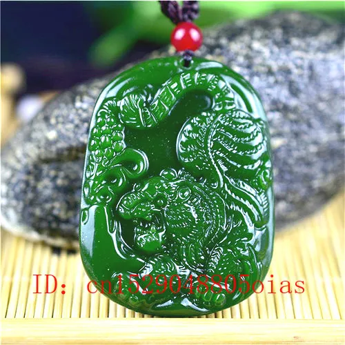 Натуральные зеленые китайские нефритовые аксессуары модные очаровательные