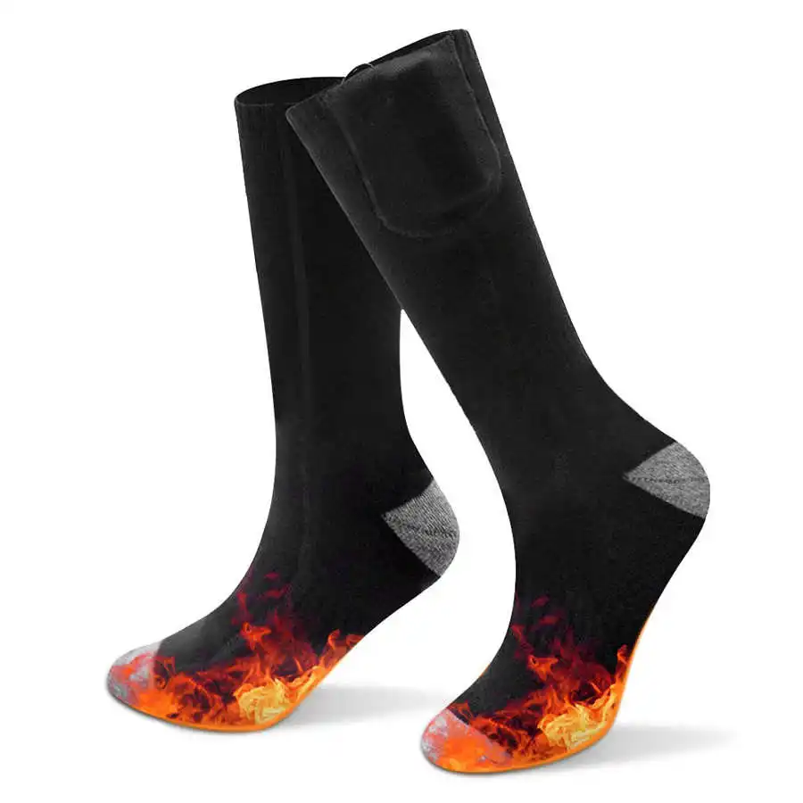 Моющиеся носки с электрическим подогревом зимние термоноски перезаряжаемой