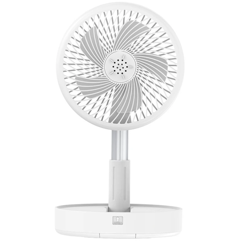 

Foldaway Desk Fan,Portable Fan,Outdoor Standing Floor/USB Fan Air Circulator Fan Pedestal Fan Travel for Bedroom Travel