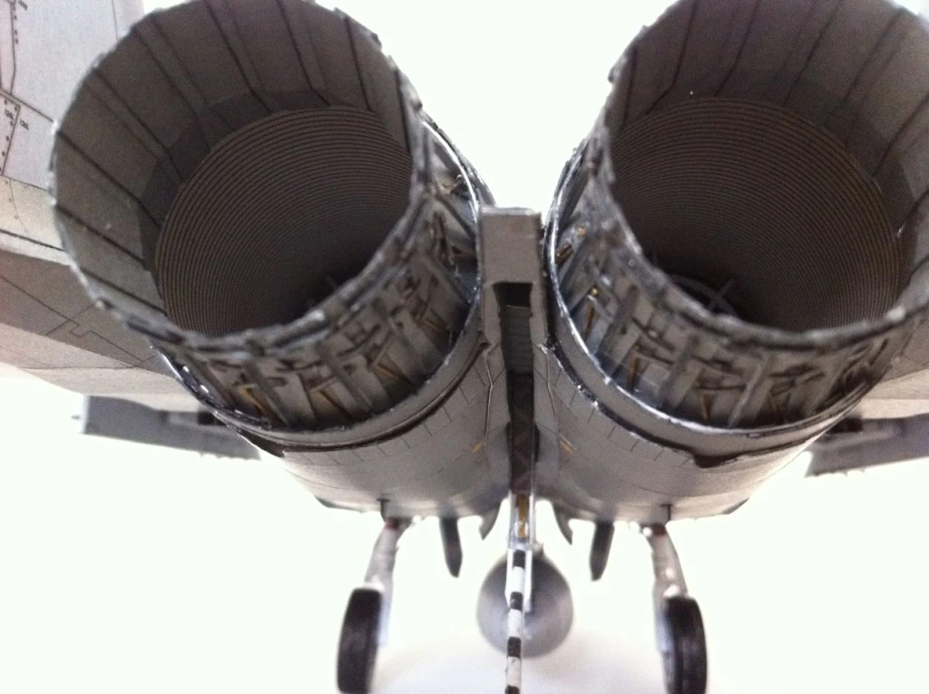 Harlin Version F 15C Fighter 3D Paper Model DIY|Картонные конструкторы| |