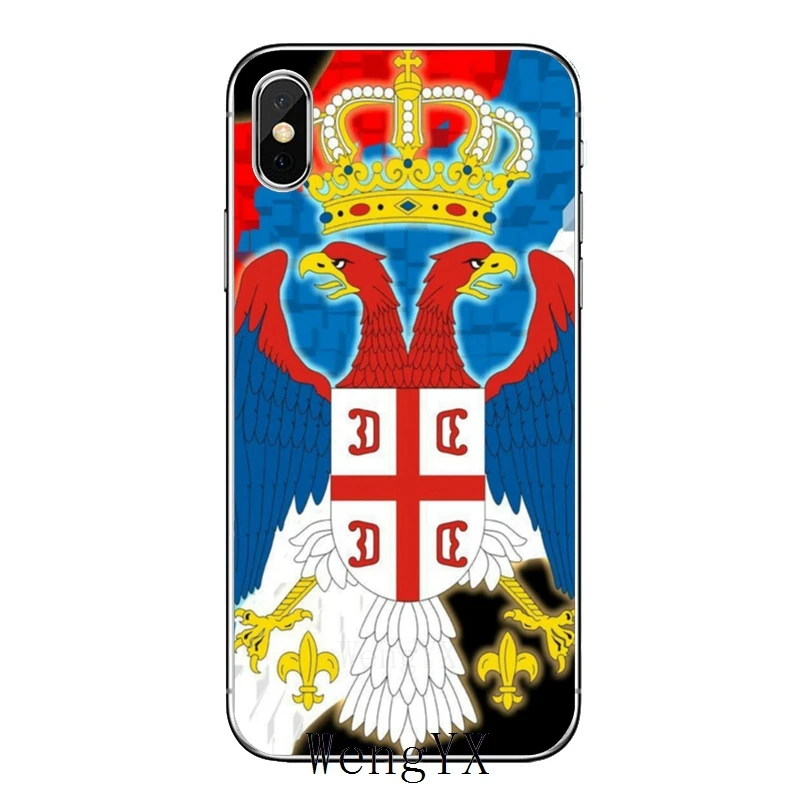 Чехол с российским флагом Сербии для Samsung Galaxy J8 J7 J5 Prime pro J3 A3 A5 A7 2018 2017 2016|Бамперы| |