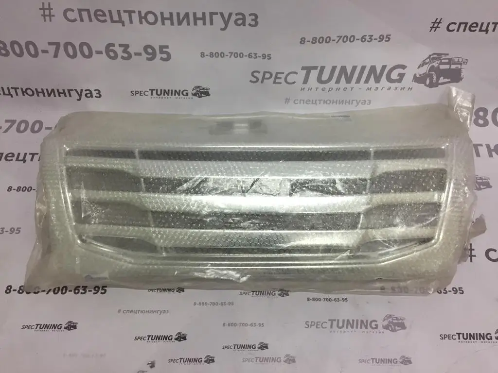 Решетка радиатора УАЗ Патриот (Hilux) до 2014г. ХРОМ |