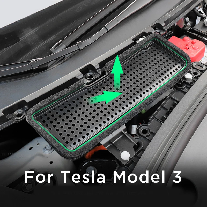 

Air Intake Filter Air Flow Vent Protection Frame Cover For Tesla Model 3 20121 Air Inlet Grille Cover
