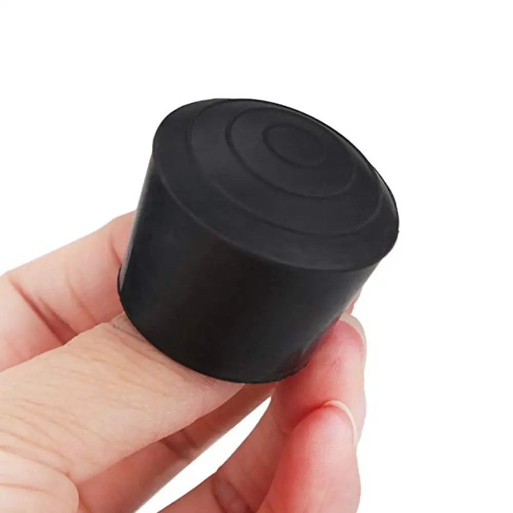Колпачки для ножек стола резиновые наконечники мебельных 7/8 дюймовая черная