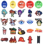 Лидер продаж, новые Мультяшные подвески, украшения для пожарной службы сглаза, украшение для обуви, милые садовые аксессуары, пряжка, подарок для детей