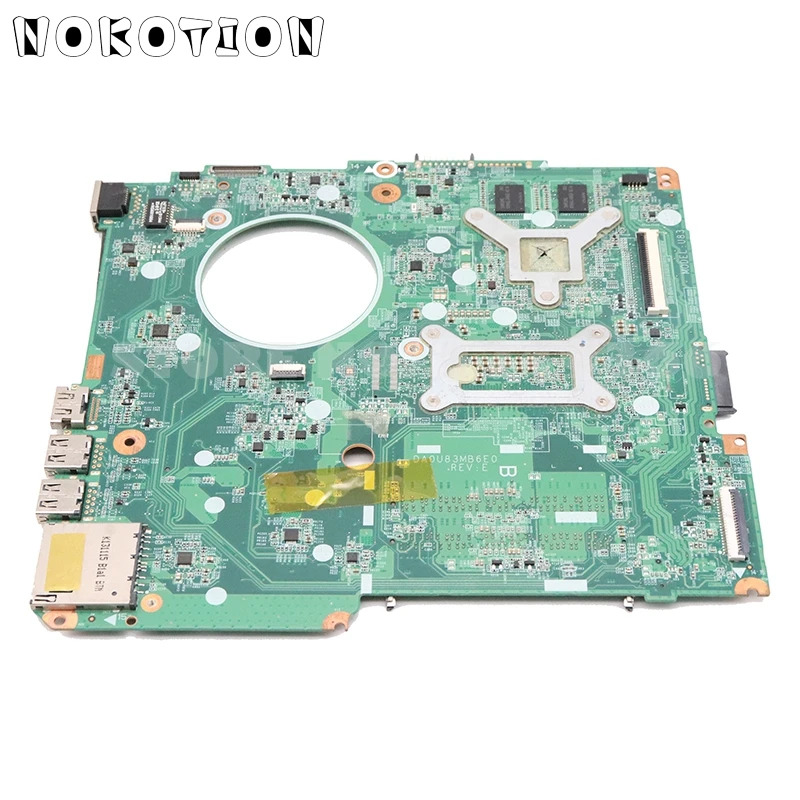 NOKOTION 734426-001 734426-501 основная плата для hp Pavilion 14-N материнская плата для ноутбука DA0U83MB6E0 SR170 I5-4200U DDR3L HD 8670M GPU