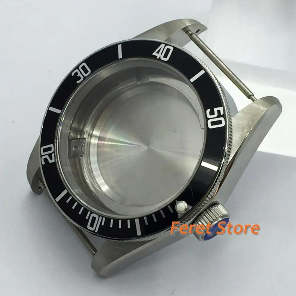 Corgeut 41mm Sapphire glass stainless steel case for ETA 2836 MOVEMENT movement mens watch