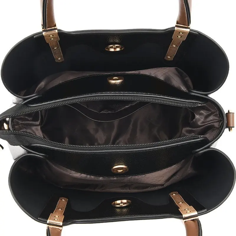 

Women Leather Handbag Crossbody Bags for Women 2020 Ladies Luxury Designer Tote Handbag Top-Handle Shoulder Bag Sac A Main