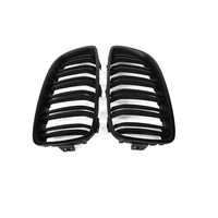2pcs front kidney grille double slat m4 sport style grill for bmw f32 f33 f36 f82 cabriolet coupe