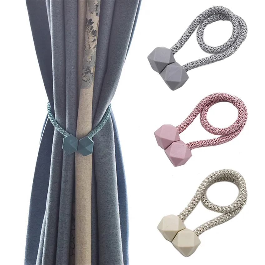 Комплект из 2 предметов Шторы Tieback творческий форма Магнитный s Пряжка для