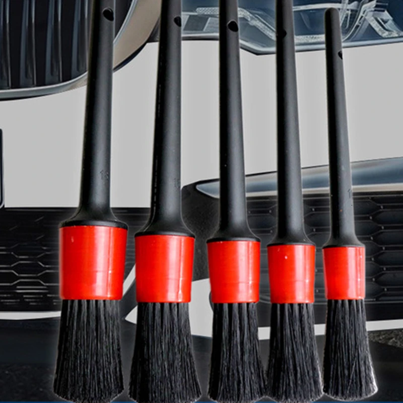 

5pcs car cleaning kit brush brush soft hair cleaning tool car motorcycle fine wash beauty supplies car wash brush five-piece