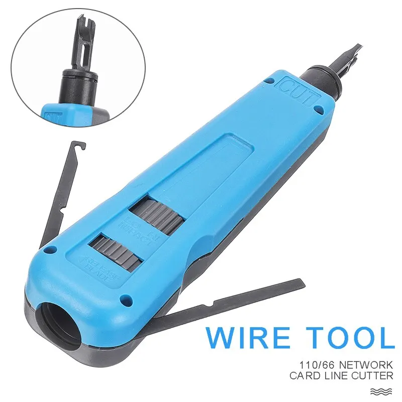 for rj45 cat5e cat6 cat7 1pc multi functional 11066 network cable cutter wire tool durable cables punch down tool pohiks free global shipping