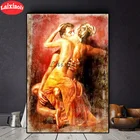 Алмазная живопись 5d, вышивка крестиком, сексуальная пара, поцелуй, сделай сам, 3d Алмазная вышивка, мозаика из бисера, квадратная круглая дрель, декор для спальни