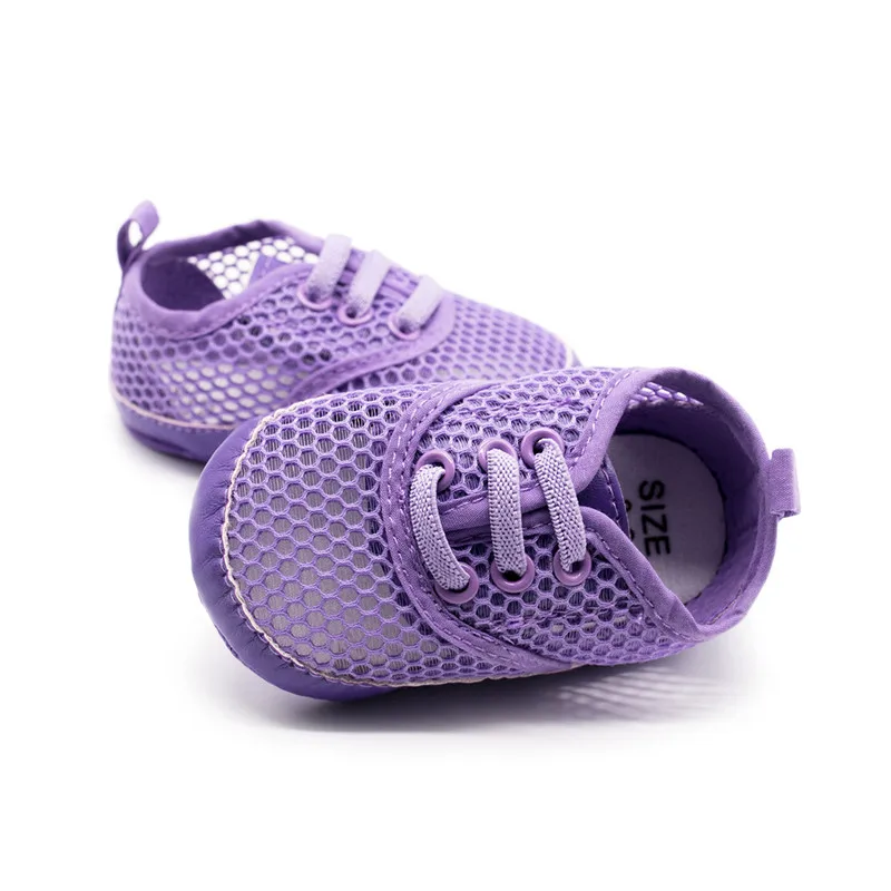 Новинка 2020 года Летние однотонные кроссовки для детей повседневные с