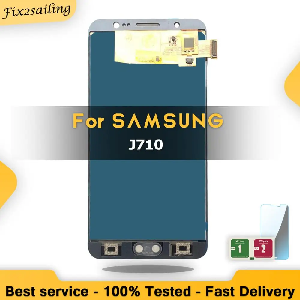 ЖК дисплей TFT для Samsung Galaxy J7 2016 J710 J710F J710FN J710M J710Y с сенсорным экраном и дигитайзером