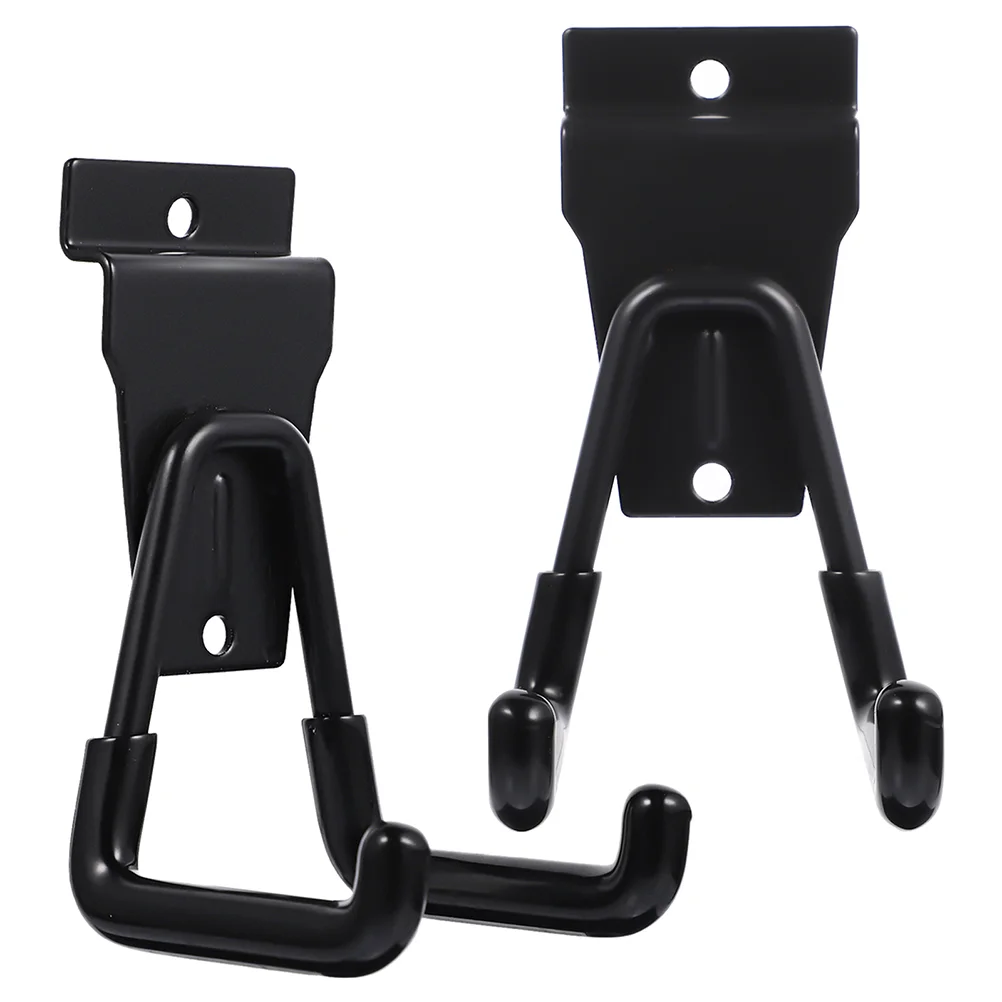 

2pcs Multi-functional Storage Metal Hooks Warehouse Storage Iron Plastic Hooks
