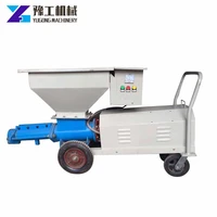 high pressure outlet cement mortar spray machine for wall plastreing
