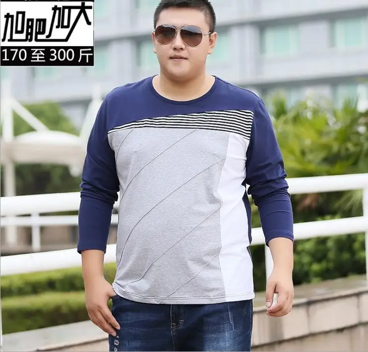 Мужская Повседневная рубашка поло размера плюс 6xl 7xl 9xl с длинным рукавом|Поло| |