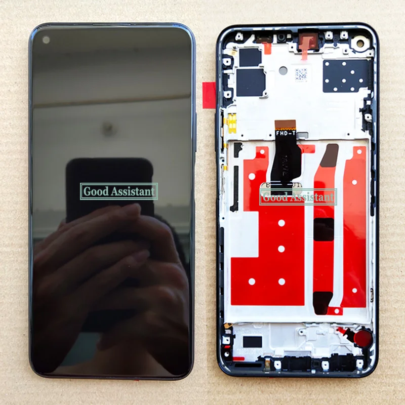 Оригинальный 6 5 дюймов для Huawei P40 Lite 5G глобальной CDY-NX9A CDY-N29A ЖК-дисплей сенсорный