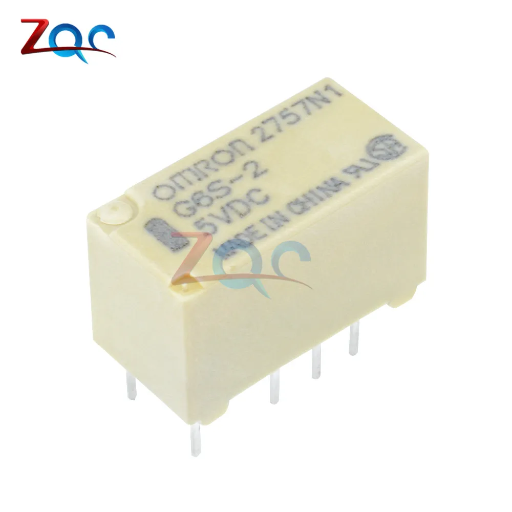 5В реле G6S-2-5VDC 2A 250VAC/DC220V 8PIN для Omron Реле
