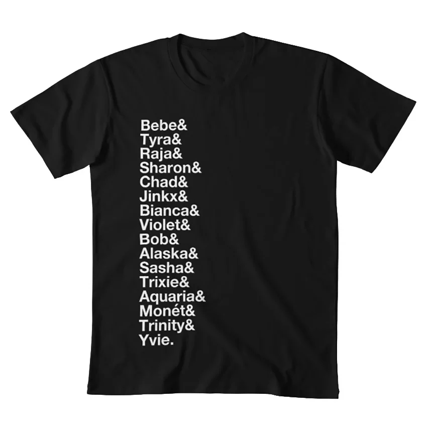 Оригинальный список победителей гонки-белый текст * обновленная футболка 2019 Drag