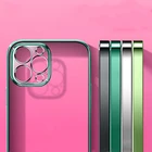 Чехол для iPhone 12, 11 Pro Max, SE 2020 Mini, 8, 7 Plus, XR, XS, X, прозрачный, мягкий, силиконовый