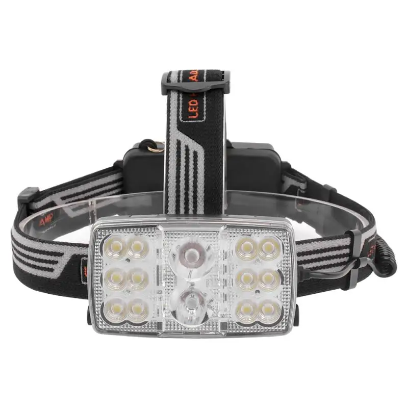 Светодиодный налобный фонарь водонепроницаемый Головной с аккумулятором 14