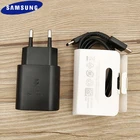 Супербыстрое зарядное устройство для Samsung Note 10, 25 Вт, EU Travel Usb PD PSS, адаптер быстрой зарядки для Galaxy S20 Note 10 Plus A71 A51