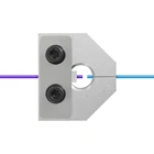 Детали для 3D-принтера, коннектор для филамента сварочного аппарата, 1,75 мм, PLA ABS стандартная деталь для принтера Ender 3 Pro Anet SKR, алюминиевый блок для 3D-принтера