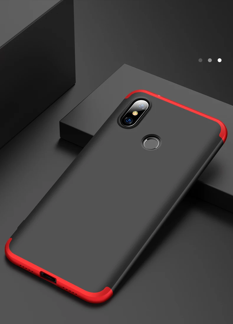 Redmi Note 6 Pro 360 Защитный чехол Note6Pro градусов полный Чехол Жесткий для Xiaomi Note6 со
