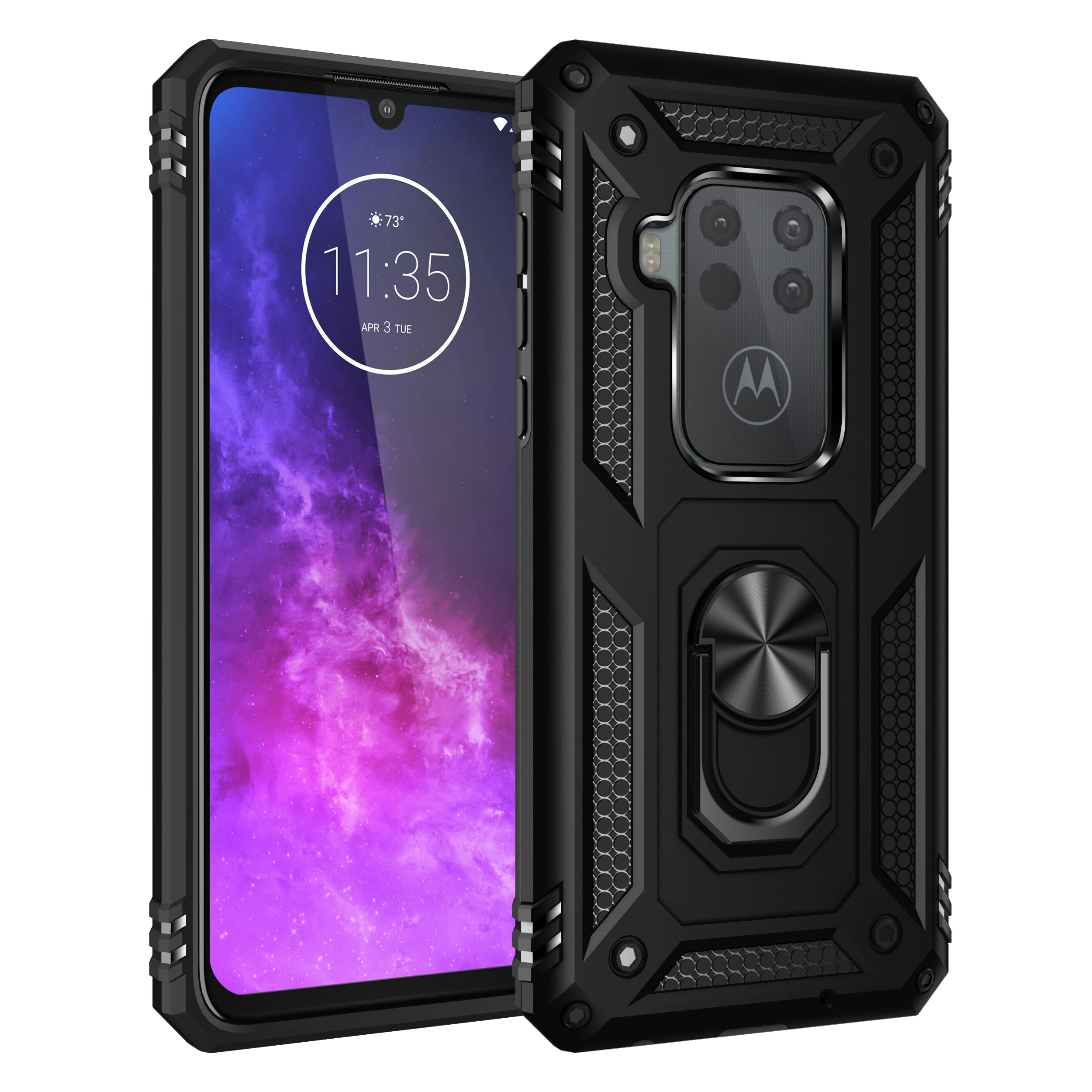Армированный Чехол-держатель для Moto One Zoom Pro Action Vision Macro Hyper E6 Play G6 G7 Plus Z4 E5 G8 G стилус