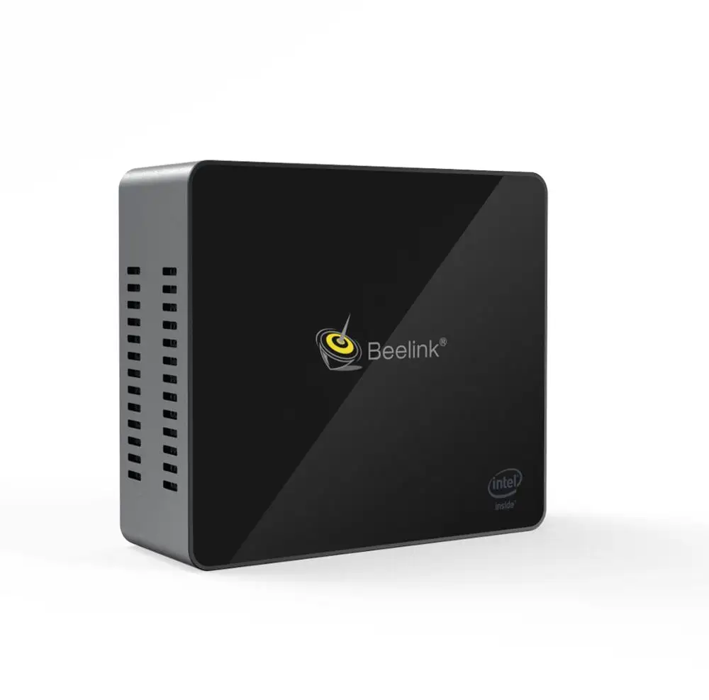 Beelink J45 Win10 Мини ПК intel Pentium J4205 SSD 128 Гб двойной экран дисплей Поддержка HDD Gigabit LAN мини-медиаплеер ТВ-бокс