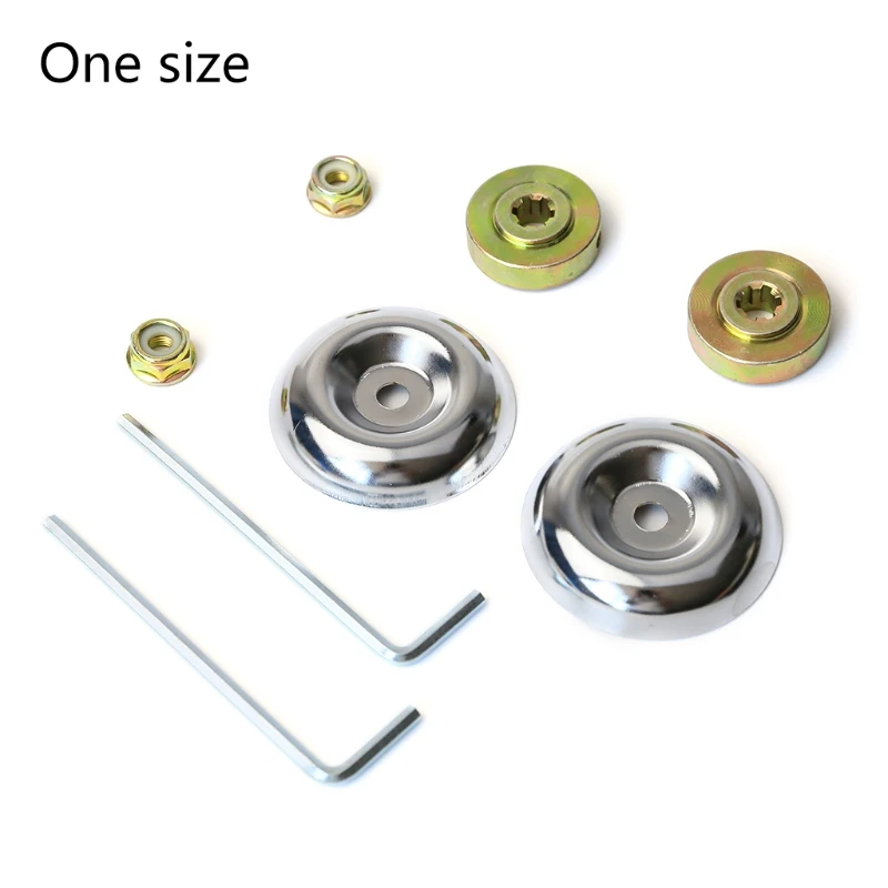 

Комплект адаптеров для триммера Stihl M7DA, комплект из 2 насадок для кустореза, упорная пластина, гаечный ключ Gard, гайки, газонокосилки