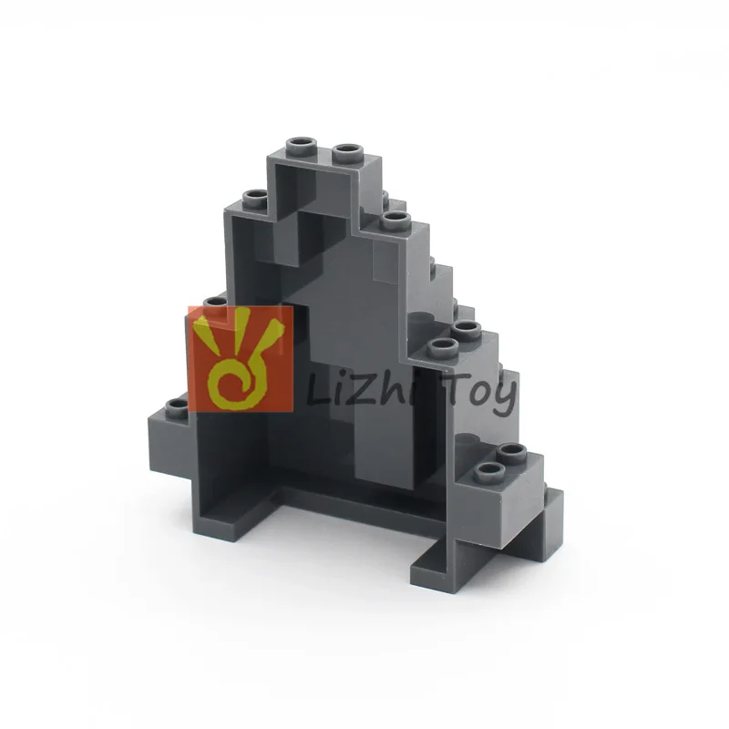 Кубики MOC 6083 Rock Panel 3x8x7 треугольные строительные блоки для самостоятельного