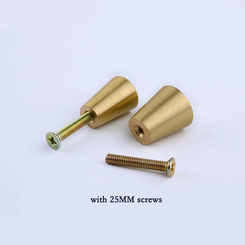 Позолоченные круглые латунные ручки и для шкафа винтажные выдвижные ручки|Ручки