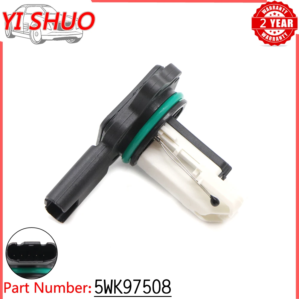 

Car MAF MASS AIR FLOW METER SENSOR 5WK97508Z For BMW 128i 328i 528i X3 X5 Z4 E81 E82 E87 E88 E90 E91 E92 E93 2007-2013 3.0L