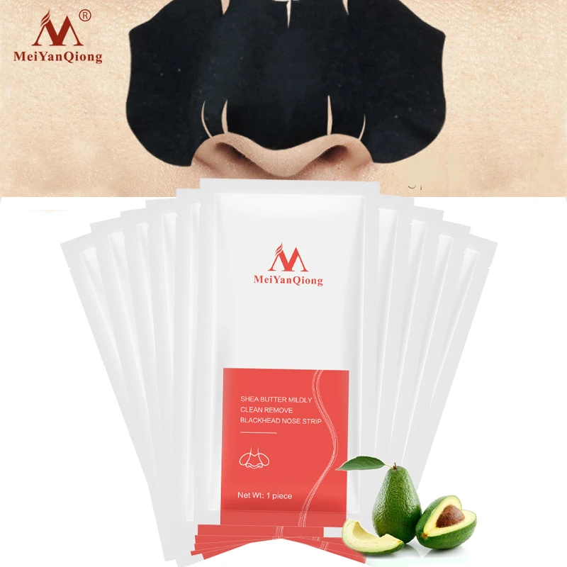 Новый стиль 10 шт. удаление угрей маска для носа Чистка Пор полоса черная пилинг