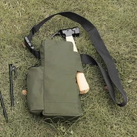 portable outdoor camping site nail storage bag camping tent nail storage bag accessory bag ground nail bag tool kit